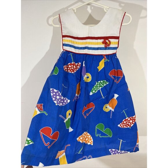 6-VTG Isabella Nannette Polly Flinders Girls Size 5 Dress Lot 60s 80s 90s - Picture 10 of 14